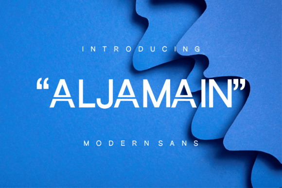 Aljamain: A Modern Sans Serif Font for Professional Branding