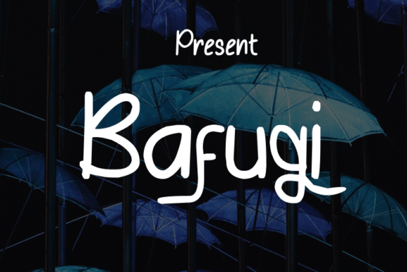 Bafuqi: A Modern Script Font for Digital Design