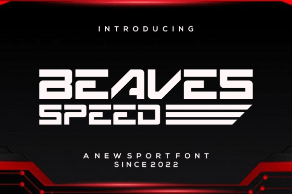 Beavesspeed: A Stylish Sans Serif Font for Your Brand