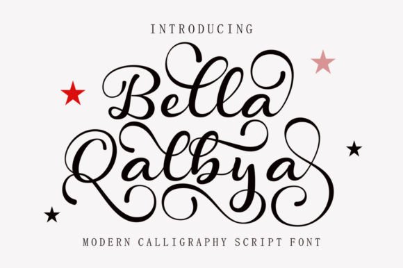 Bella Qalbiya Script Font Review