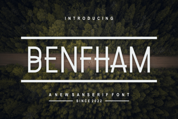 Benfham: A Modern Sans Serif Font for Campaign Creativity