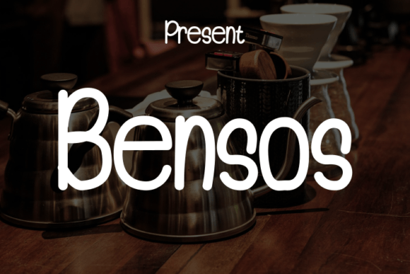 Bensos: A Modern Script Font for Handmade Creations