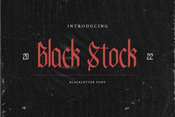 Black Stock: A Font That Elevates Brand Identity