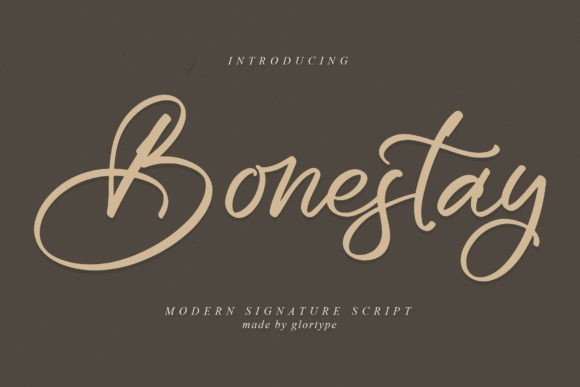 Bonestay Font for Professional Branding