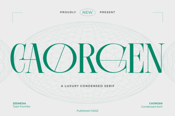 Caorgen: A Stylish Serif Font for Professional Branding