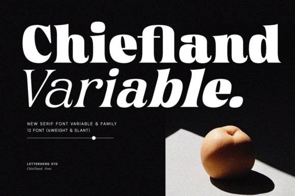 Chiefland: A Stylish Serif Font for Small Business Branding