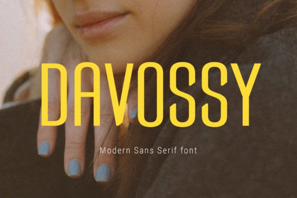 Davossy: A Modern Sans Serif Font for Polished Branding