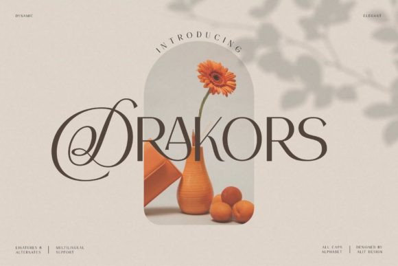 Drakors: The Serif Font That Elevates Your Campaigns