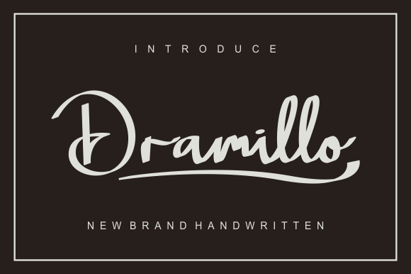 Dramillo: The Modern Handwritten Font That Elevates Campaigns