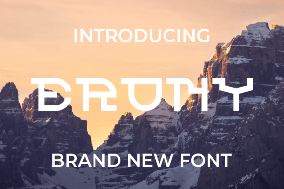 Erony: A Bold Sans Serif Font for Modern Branding