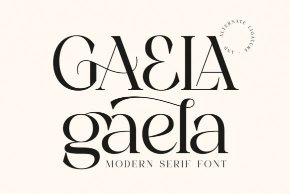 Gaela Serif Font for Web Design