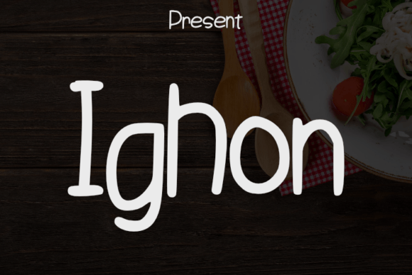 Ighon: A Modern Script Font for Campaign Creatives