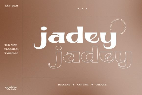 Jadey – A Timeless Slab Serif Font for Modern Editorial Design