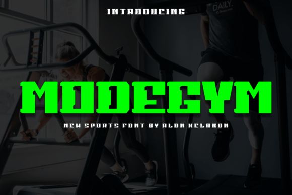Modegym Font for Professional Branding