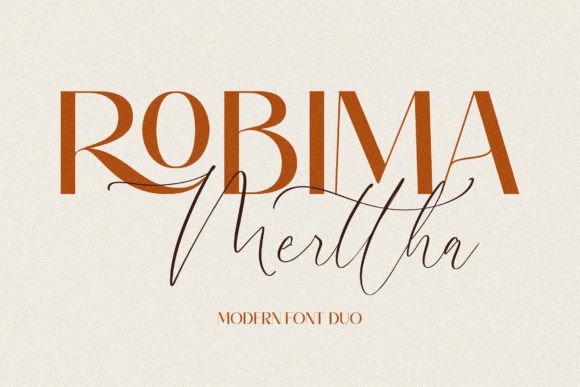 Robima Merttha Duo for Professional Branding