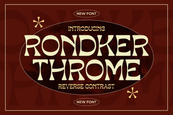 Rondker Throme Serif Font for Handmade Creations