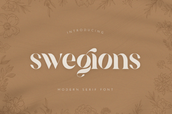 Swegions: A Chic Serif Font for Polished Branding
