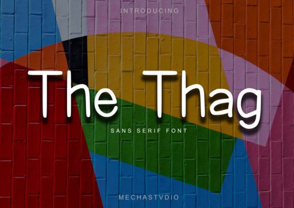 The Thag: A Modern Sans Serif Font for Standout Branding