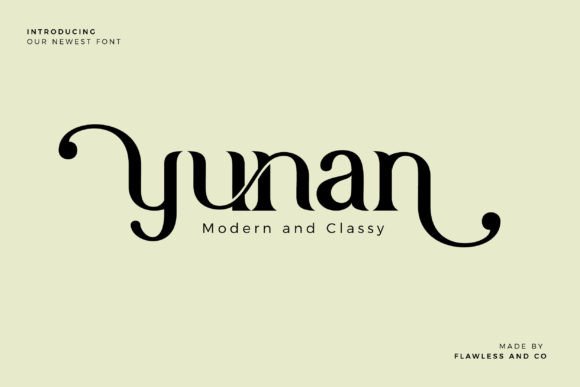 Yunan Serif Font for Modern Branding and Digital Campaigns
